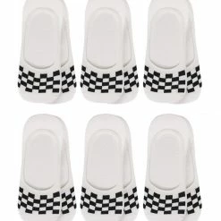 Allegra K Nonslip Low Cut No Show Printed Boat Socks 6 Pairs Accessories