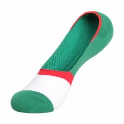 Allegra K Men 5 Pack Color Block Stripes Pattern Boat Socks 13-15 Accessories