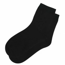 Allegra K Accessories Men Elastic Ribbed Cuffs Ankle High Socks 2 Pairs