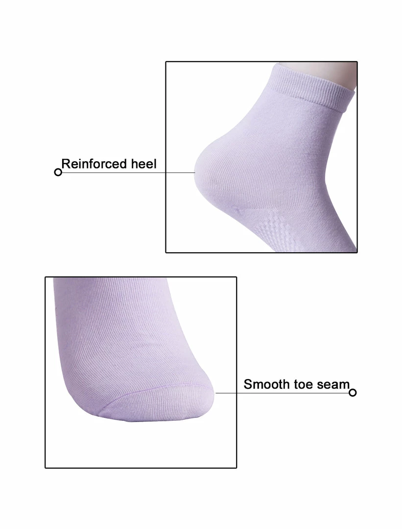 Allegra K Accessories Women 10 Pack Lightweight Stretchy Breathable Crew Socks 7-9 22 Allegra K Accessories Women 10 Pack Lightweight Stretchy Breathable Crew Socks 7-9