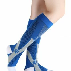 Allegra K Men 1 Pack Stretchy Novelty Pattern Athletic Knee High Socks Accessories