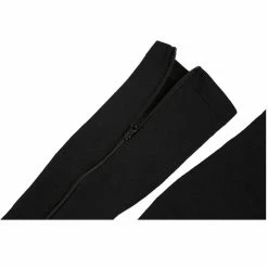 Allegra K Unisex Zip Up Knee High Ankle Band Toeless Compression Socks 1 Pack