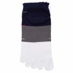 Allegra K Accessories Women Contrast Color Low Cut Cartoon Prints Toe Socks 1 Pack 7-9