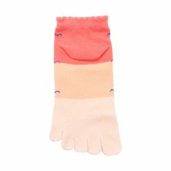 Allegra K Accessories Women Contrast Color Low Cut Cartoon Prints Toe Socks 1 Pack 7-9