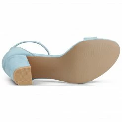 Allegra K 284H 17 Woman Open Toe Chunky High Heel Ankle Strap Sandals Shoes 63 Allegra K 284H 17 Woman Open Toe Chunky High Heel Ankle Strap Sandals Shoes