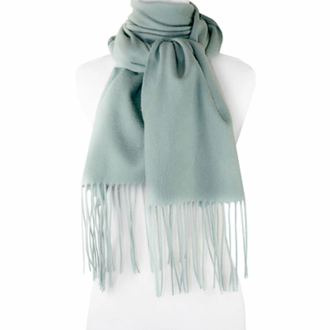 Allegra K 50/50 Signature Cashmere Blend Scarf Accessories 5 Allegra K 50/50 Signature Cashmere Blend Scarf Accessories