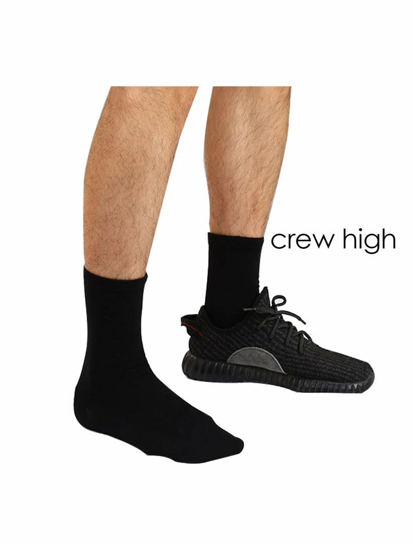 Allegra K Accessories Unisex 5 Pack Comfort Blend Athletic Crew Socks 29 Allegra K Accessories Unisex 5 Pack Comfort Blend Athletic Crew Socks