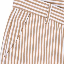 Allegra K Men's Summer Shorts Stripe Slim Fit Flat Front Seersucker Chino Short Pants