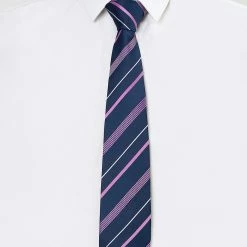 Allegra K Men's Jacquard Woven Printed Business Stiched Self Tie Necktie Accessories