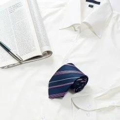 Allegra K Men's Jacquard Woven Printed Business Stiched Self Tie Necktie Accessories