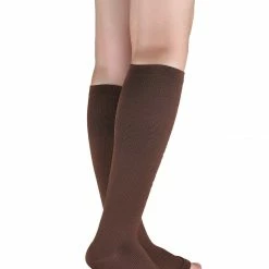 Allegra K Accessories Unisex Breathable One Size Toeless Compression Knee High Socks 40 Allegra K Accessories Unisex Breathable One Size Toeless Compression Knee High Socks