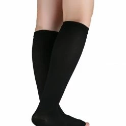 Allegra K Accessories Unisex Breathable One Size Toeless Compression Knee High Socks 35 Allegra K Accessories Unisex Breathable One Size Toeless Compression Knee High Socks