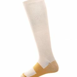 Allegra K Accessories Unisex Compression Knee High Socks Color Block Running Crossfit 1 Pair