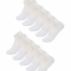 Allegra K Men 10 Pack Invisible Nonslip Silica Gel No Show Socks Accessories