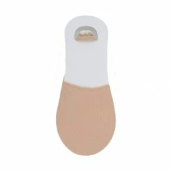 Allegra K Women Heelless Lace Back No Show Half Socks 10 Pack Accessories