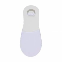 Allegra K Women Heelless Lace Back No Show Half Socks 10 Pack Accessories