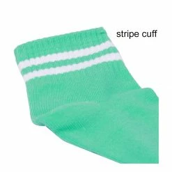 Allegra K Women Cuff Stripes Pattern Cotton Breathable Crew Socks 5 Pack 9-11 13 Allegra K Women Cuff Stripes Pattern Cotton Breathable Crew Socks 5 Pack 9-11