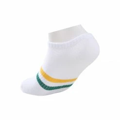 Allegra K Low Cut No Show Ankle Socks Stripes Cotton 10 Pairs Accessories