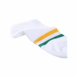 Allegra K Low Cut No Show Ankle Socks Stripes Cotton 10 Pairs Accessories