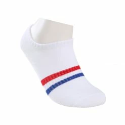 Allegra K Low Cut No Show Ankle Socks Stripes Cotton 10 Pairs Accessories