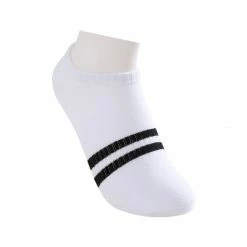 Allegra K Low Cut No Show Ankle Socks Stripes Cotton 10 Pairs Accessories
