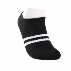 Allegra K Low Cut No Show Ankle Socks Stripes Cotton 10 Pairs Accessories