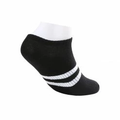 Allegra K Low Cut No Show Ankle Socks Stripes Cotton 10 Pairs Accessories