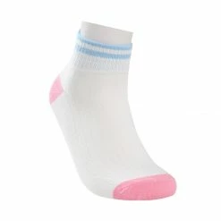 Allegra K Women 10 Pack Color Block Striped Pattern Cuff Cotton Crew Socks 10-12 Accessories