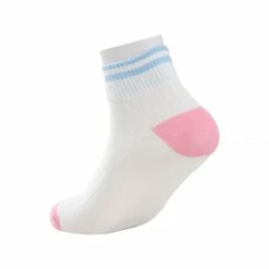 Allegra K Women 10 Pack Color Block Striped Pattern Cuff Cotton Crew Socks 10-12 Accessories