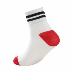 Allegra K Women 10 Pack Color Block Striped Pattern Cuff Cotton Crew Socks 10-12 Accessories