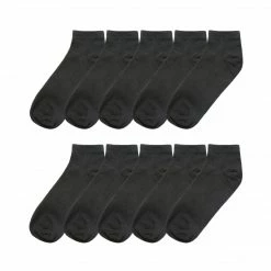 Allegra K Ladies And Low Cut Stretch Cuffs Ankle High Socks 10 Pairs Accessories