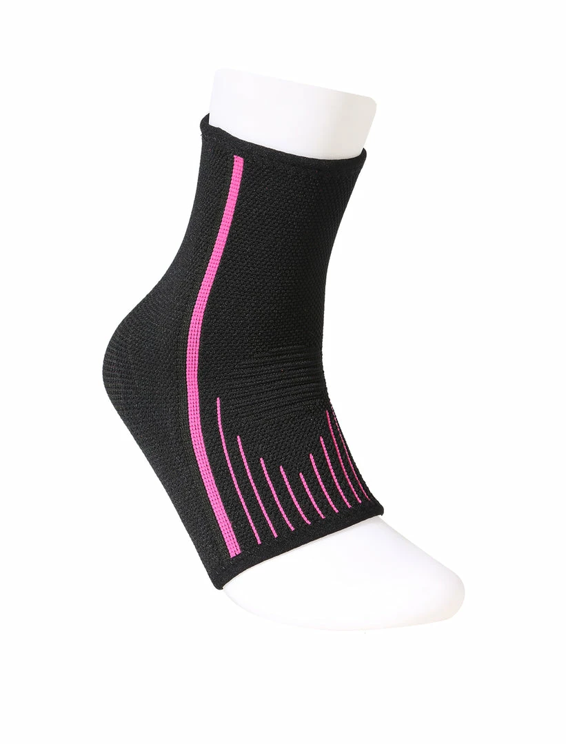 Allegra K Women Striped Breathable Compression Ankle Support Brace Accessories 24 Allegra K Women Striped Breathable Compression Ankle Support Brace Accessories