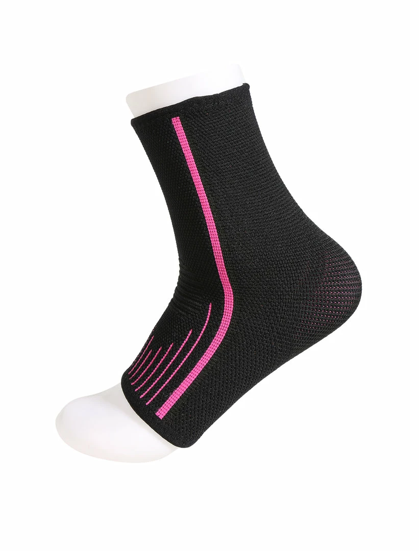 Allegra K Women Striped Breathable Compression Ankle Support Brace Accessories 23 Allegra K Women Striped Breathable Compression Ankle Support Brace Accessories
