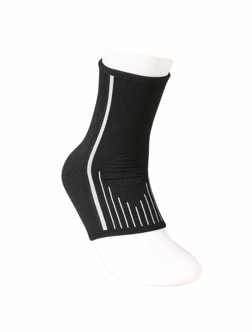 Allegra K Women Striped Breathable Compression Ankle Support Brace Accessories 11 Allegra K Women Striped Breathable Compression Ankle Support Brace Accessories
