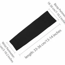 Allegra K Accessories Unisex Compression Breathable Sports Arm Sleeves Protector