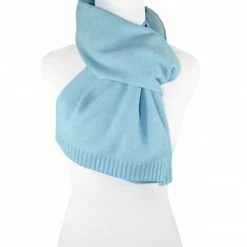 Allegra K Accessories Indigo7 Authorized 50% Wool/30%Cotton/20%Nylon Rib Edge Scarf 23 Allegra K Accessories Indigo7 Authorized 50% Wool/30%Cotton/20%Nylon Rib Edge Scarf