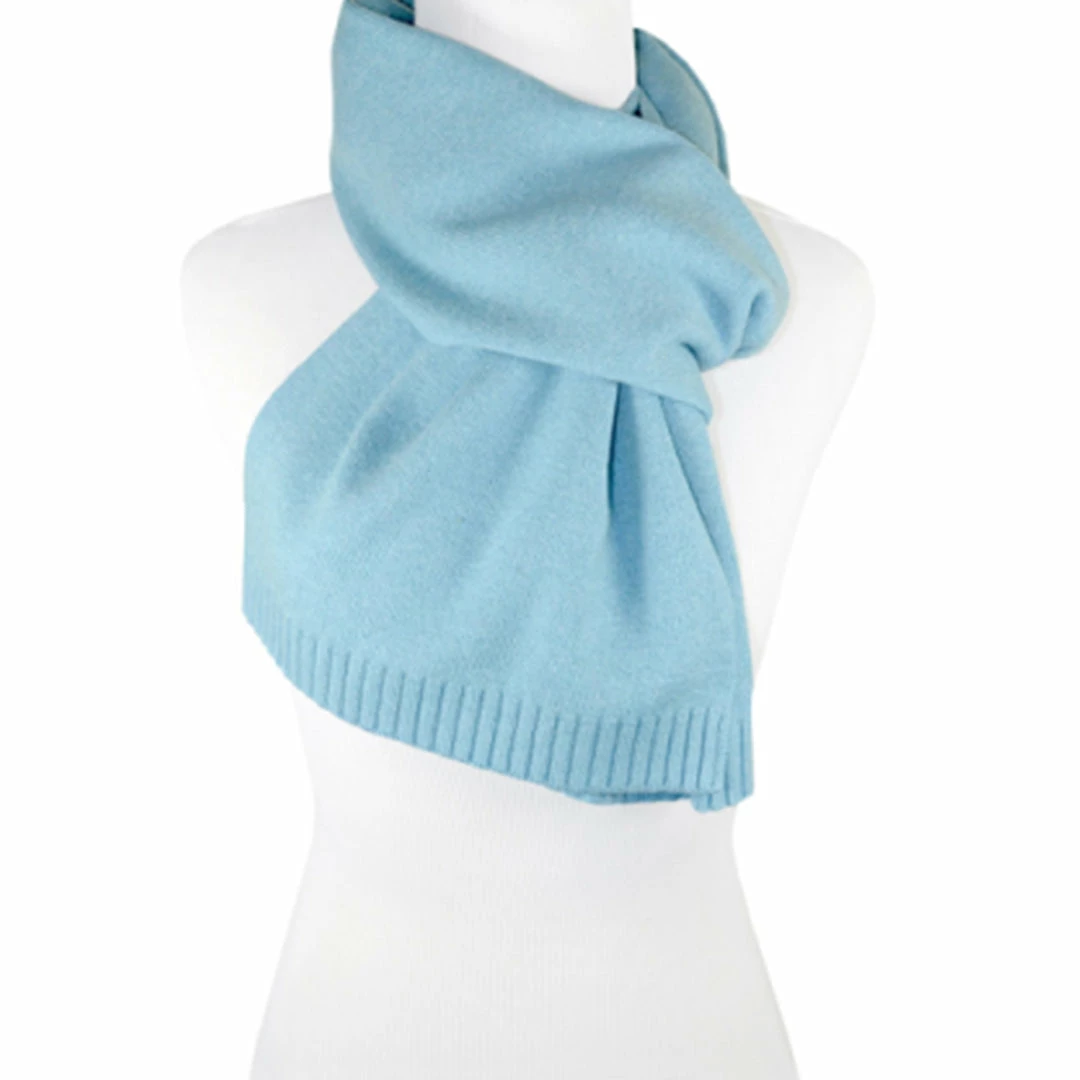 Allegra K Accessories Indigo7 Authorized 50% Wool/30%Cotton/20%Nylon Rib Edge Scarf 11 Allegra K Accessories Indigo7 Authorized 50% Wool/30%Cotton/20%Nylon Rib Edge Scarf