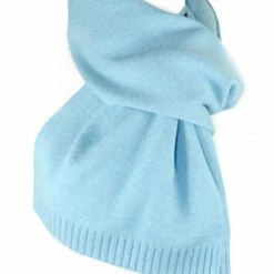 Allegra K Accessories Indigo7 Authorized 50% Wool/30%Cotton/20%Nylon Rib Edge Scarf 22 Allegra K Accessories Indigo7 Authorized 50% Wool/30%Cotton/20%Nylon Rib Edge Scarf