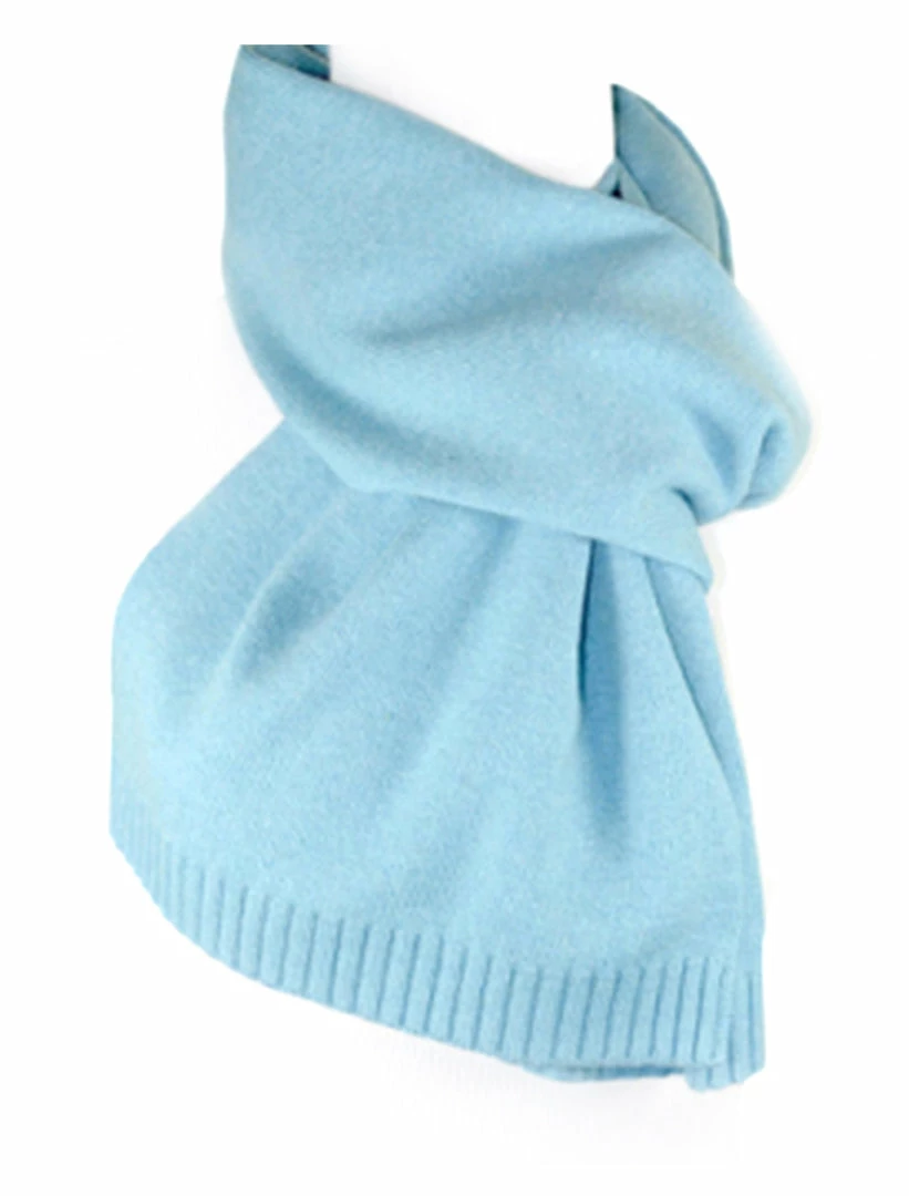 Allegra K Accessories Indigo7 Authorized 50% Wool/30%Cotton/20%Nylon Rib Edge Scarf 10 Allegra K Accessories Indigo7 Authorized 50% Wool/30%Cotton/20%Nylon Rib Edge Scarf