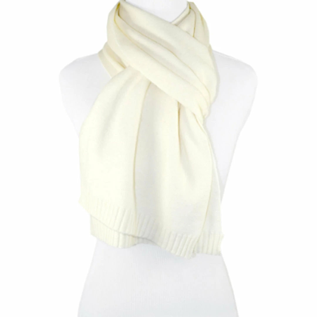 Allegra K Accessories Indigo7 Authorized 50% Wool/30%Cotton/20%Nylon Rib Edge Scarf 5 Allegra K Accessories Indigo7 Authorized 50% Wool/30%Cotton/20%Nylon Rib Edge Scarf