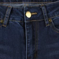 Allegra K Women's Mid Rise Washed Ripped Distressed Denim Skinny Jegging Jeans 43 Allegra K Women's Mid Rise Washed Ripped Distressed Denim Skinny Jegging Jeans