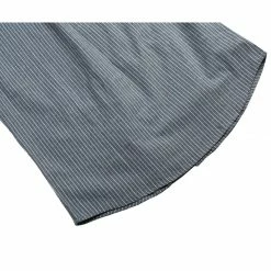 Allegra K HZ160507 Men Stripe Collarless Short Sleeves Button Up Shirt With Pocket 34 Allegra K HZ160507 Men Stripe Collarless Short Sleeves Button Up Shirt With Pocket