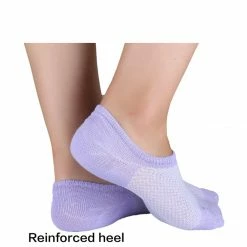 Allegra K Unisex Nonslip No Show Socks Mesh Breathable Low Cut Cotton 5 Pairs Accessories