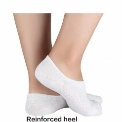Allegra K Unisex Nonslip No Show Socks Mesh Breathable Low Cut Cotton 5 Pairs Accessories
