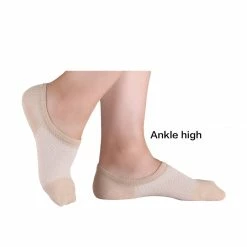 Allegra K Unisex Nonslip No Show Socks Mesh Breathable Low Cut Cotton 5 Pairs Accessories