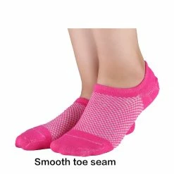 Allegra K Unisex Nonslip No Show Socks Mesh Breathable Low Cut Cotton 5 Pairs Accessories