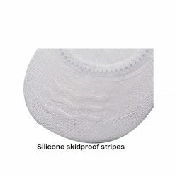 Allegra K Unisex Nonslip No Show Socks Mesh Breathable Low Cut Cotton 5 Pairs Accessories