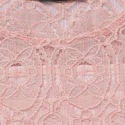 Allegra K Women's Floral Lace Sleeveless Semi Sheer Yoke Flare Mini Dress