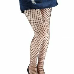 Allegra K Women 2 Pack Trendy Strechy Fishnet Mesh Net Stockings Pantyhose