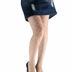 Allegra K Women 2 Pack Trendy Strechy Fishnet Mesh Net Stockings Pantyhose